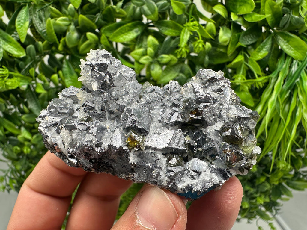 Rare Galena Sphalerite Pyrite Mineral Specimen: Krushev Dol Mine, Bulgaria