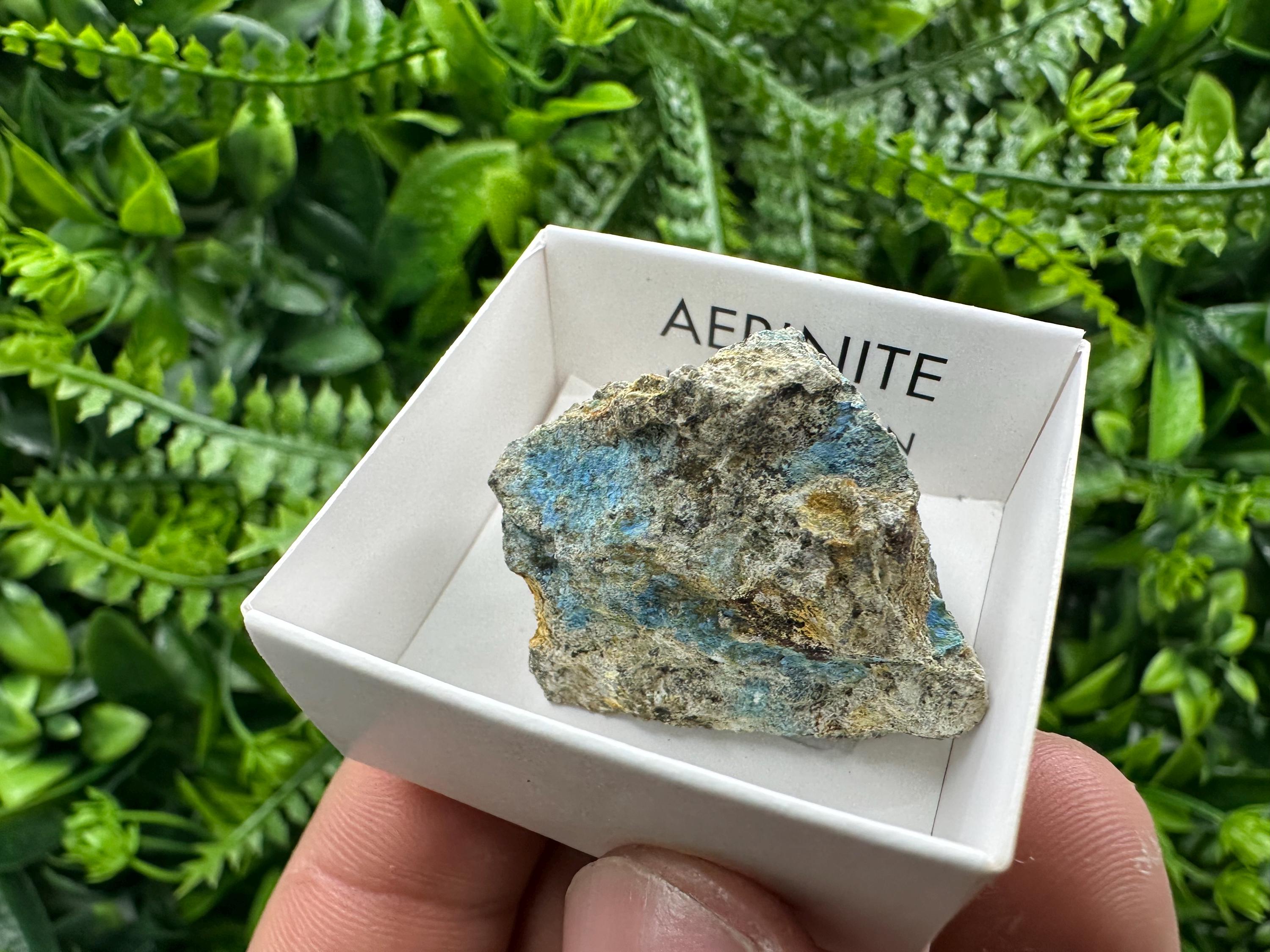 Rare Raw Aerinite Mineral Specimen, Lleida Spain