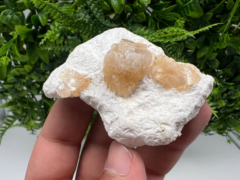 Rare Heulandite Apophyllite Cluster: Gold Minerals from Puna, India