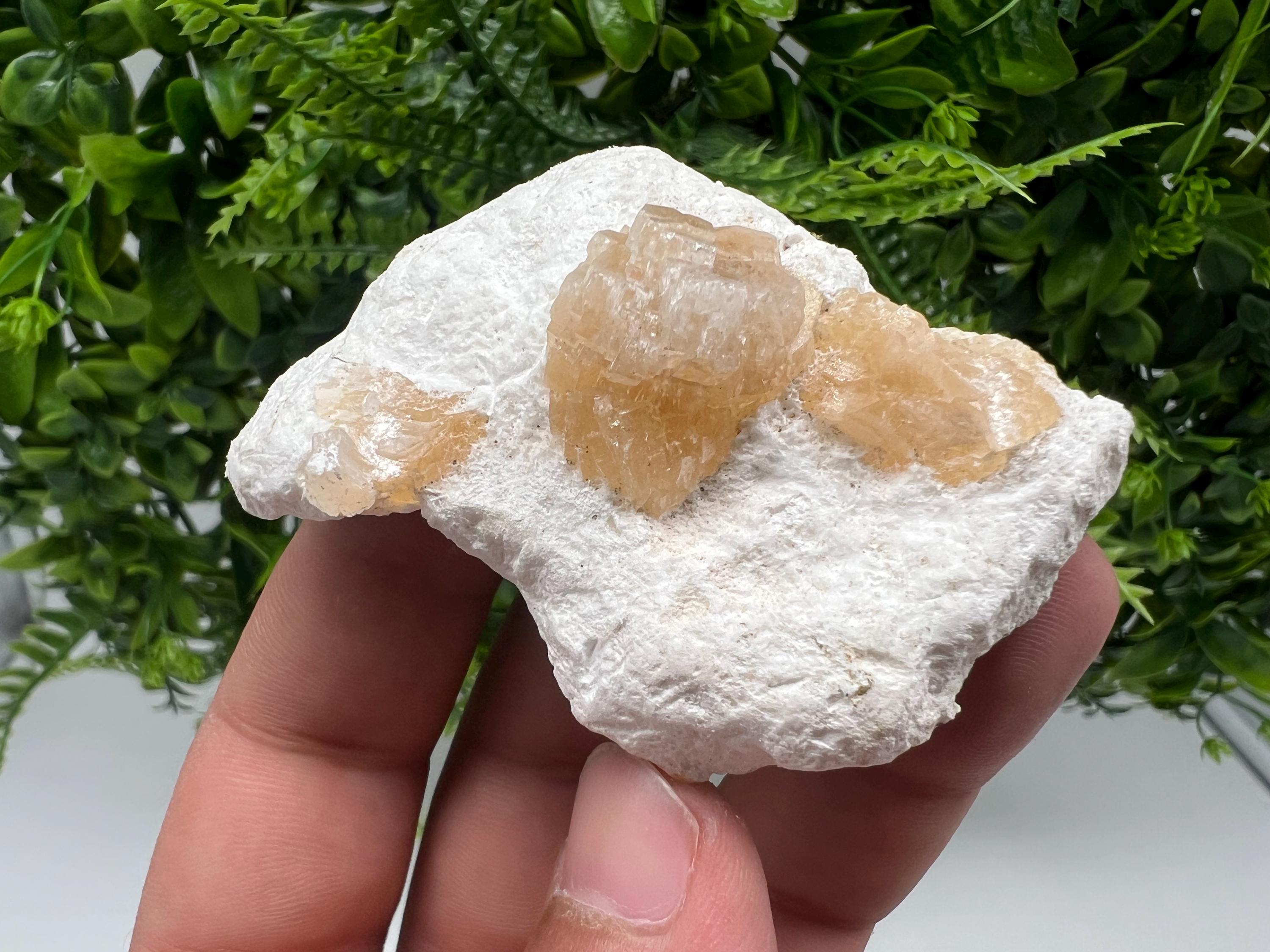 Rare Heulandite Apophyllite Cluster: Gold Minerals from Puna, India