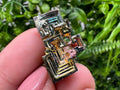 Rainbow Bismuth Crystal: Rare Gemstone Specimen, Colorful Stone