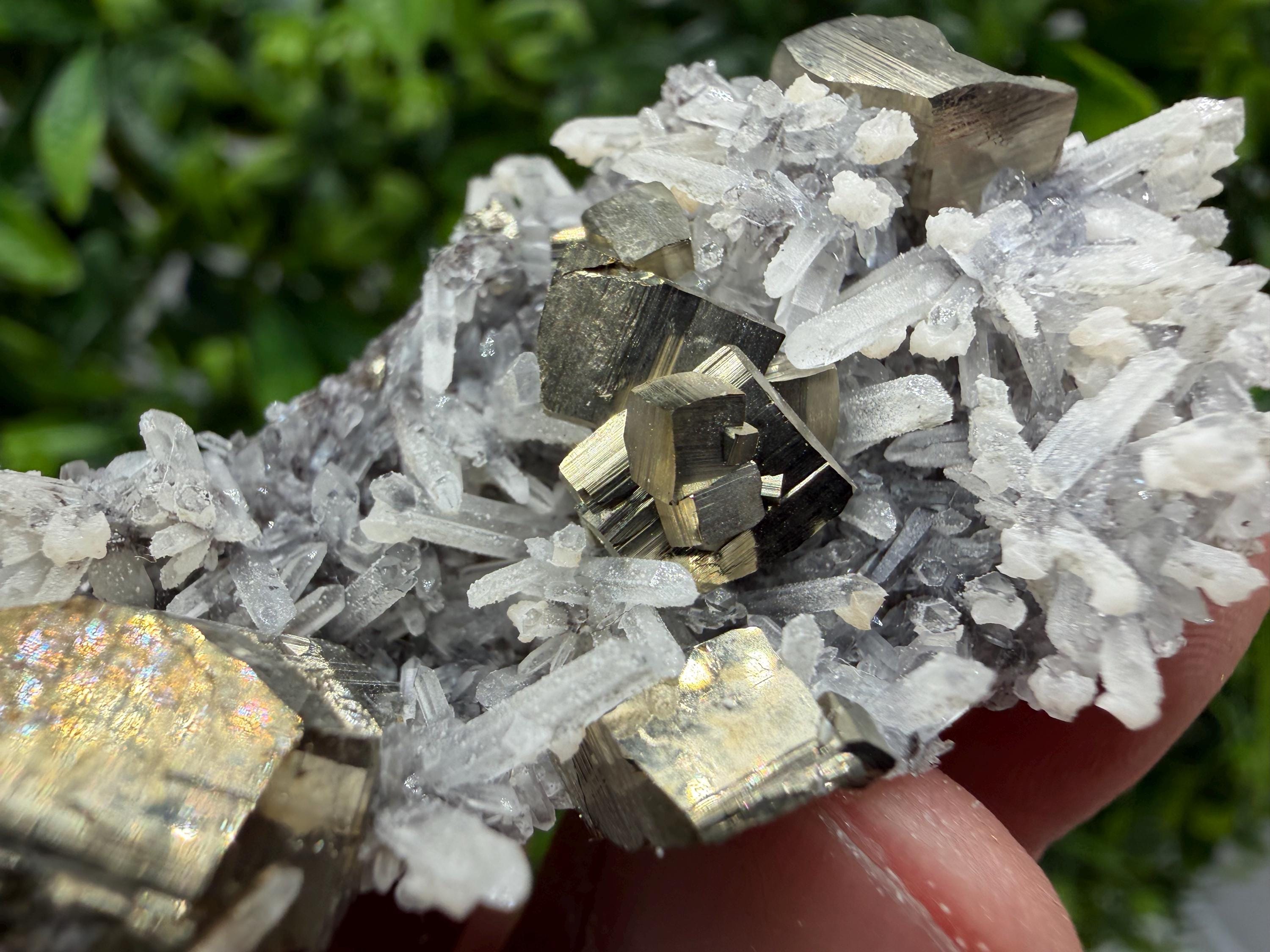 Pyrite Sphalerite Quartz  Mineral Specimen, Krushev dol Mine