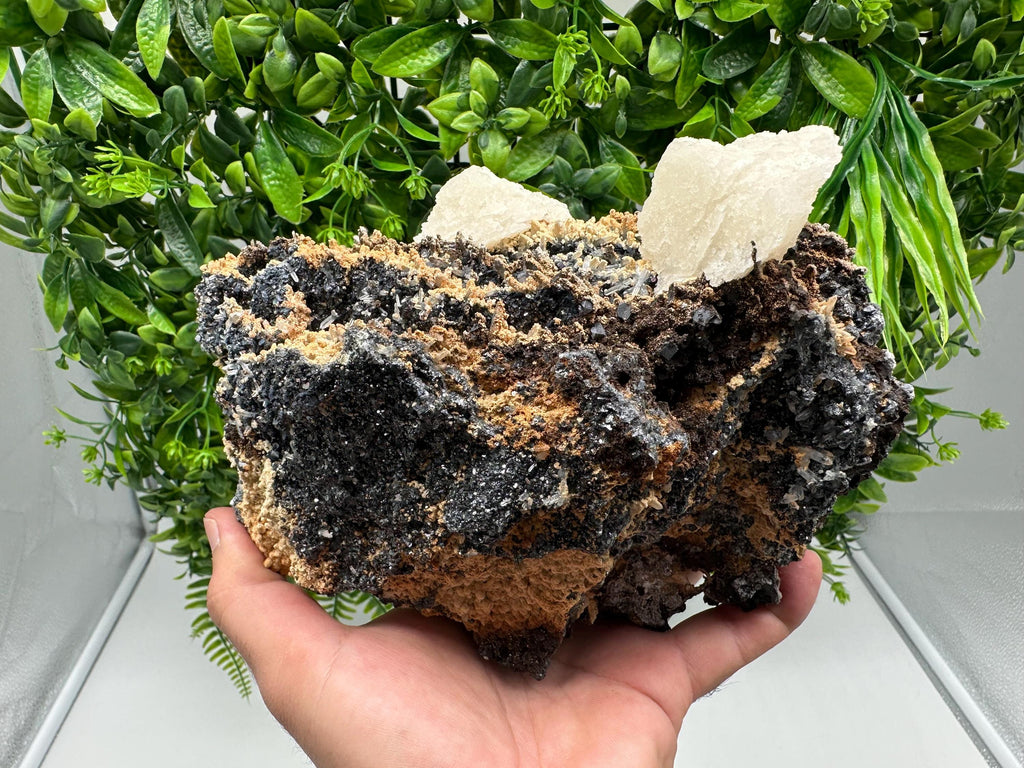 Wonderful and Rare Calcite on Matrix,from 9th September mine,Bulgaria,natural minerals souvenir,gift,home decor,collection Calcite cluster