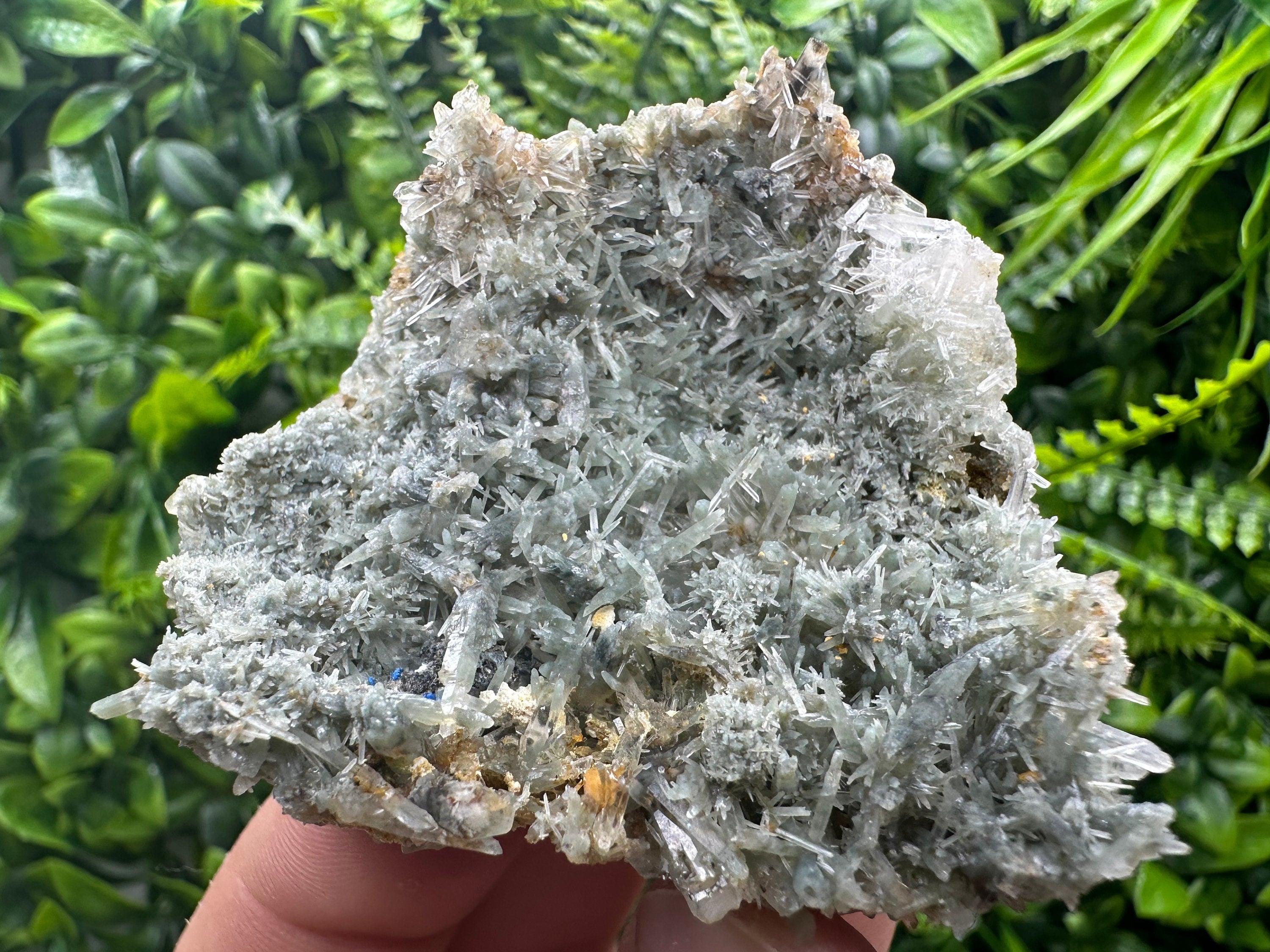 Green Quartz Chlorite Crystal: Madan Bulgaria Mineral Souvenir