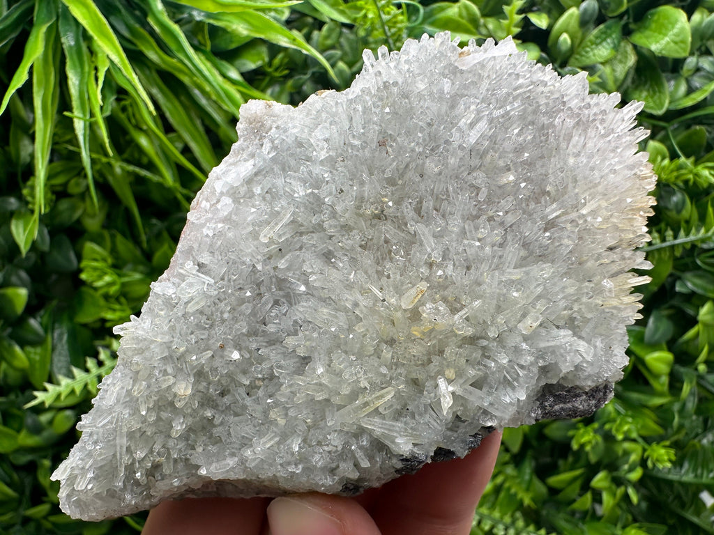 Chlorite Quartz Crystal with Hematite Inclusions - Borieva Mine Bulgaria