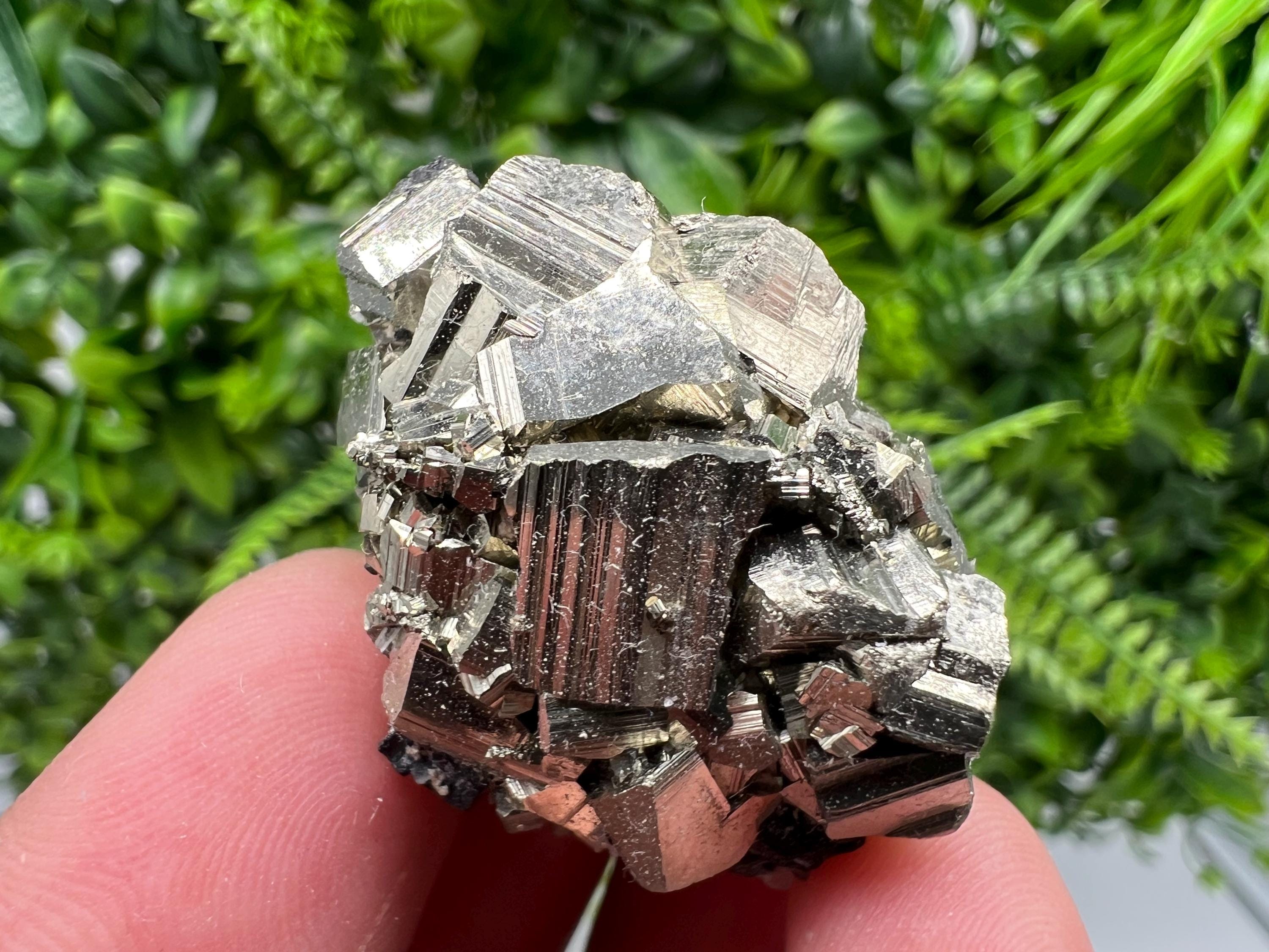 Golden Pyrite Cluster, Sphalerite Mineral Specimen, Madan Bulgaria
