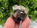 Rare Floating Pyrite Cluster, Fool’s Gold Crystal Decor