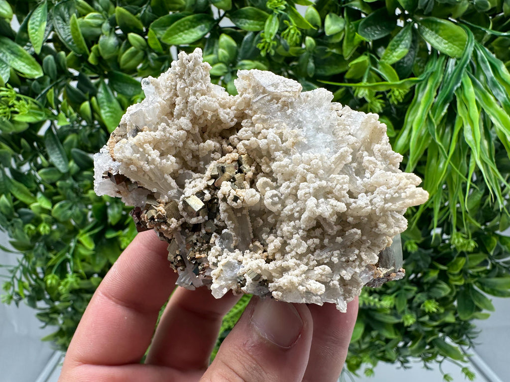 Wonderful Pyrite on Green Quartz,natural,collection mineral,gift,home decor stone,rare crystal,collection Borieva mine,Madan,Bulgaria