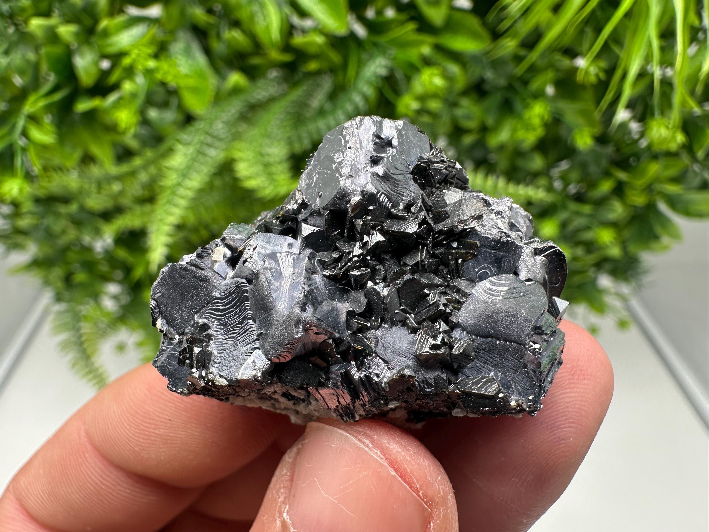 Collected Skeletal GALENA,Sphalerite,Quartz,Calcite from Krushev dol mine,Madan,Bulgaria,natural,collectible mineral specimen home decor