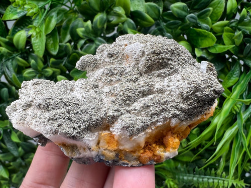 Barite, Marcasite on Chalcedony, from Androvo mine, Bulgaria, natural minerals souvenir, collection crystal, rare Barite cluster, gift, home