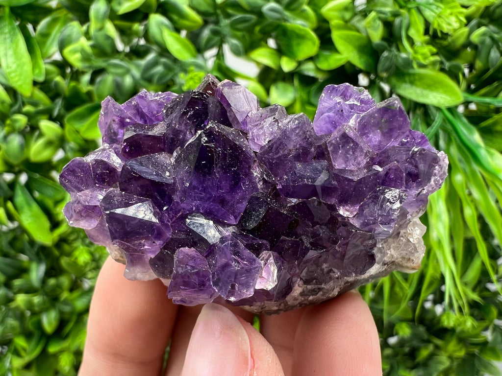 Purple Amethyst Crystal from Uruguay: Natural Energy Stone