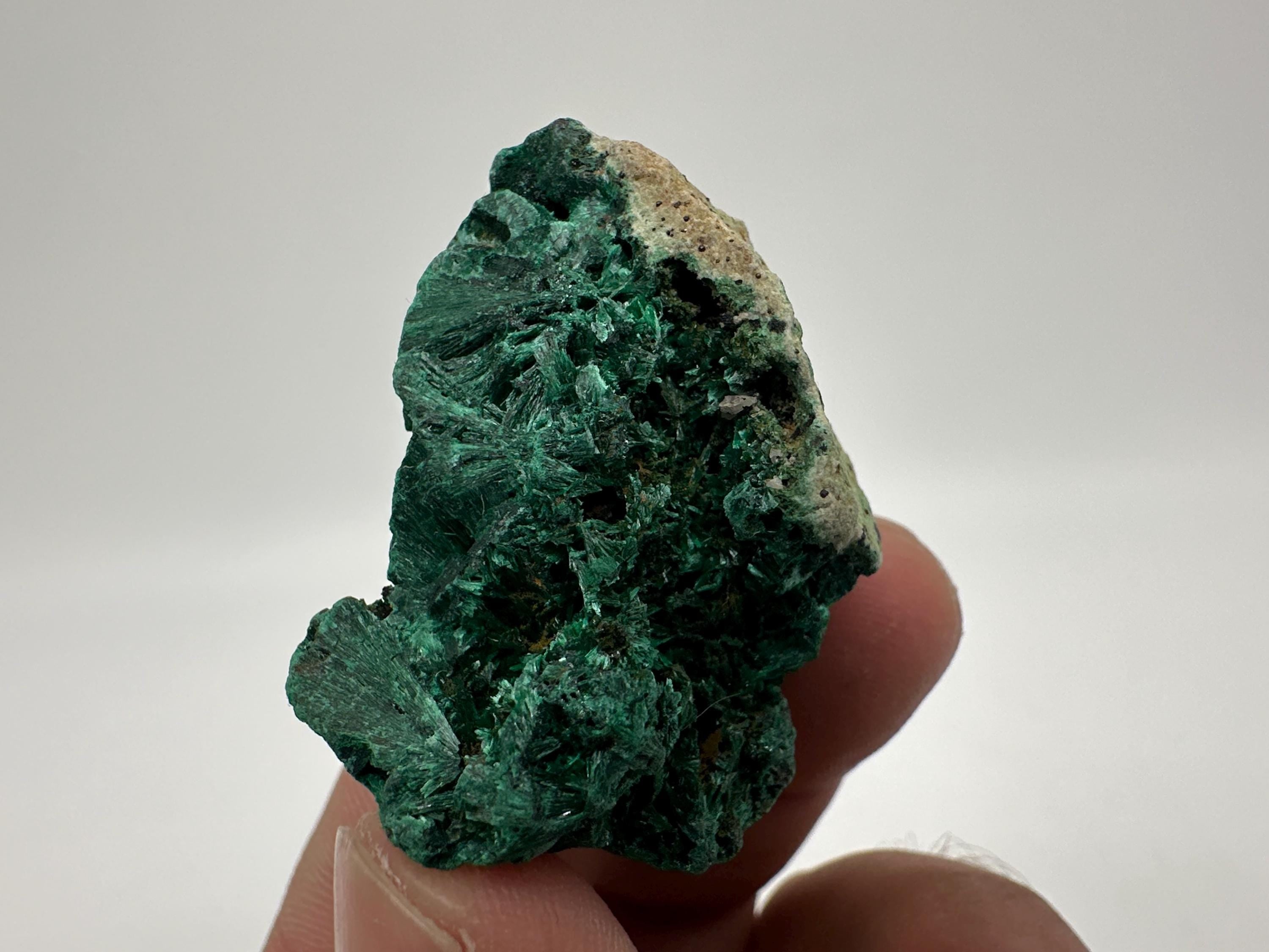 Green Polished Malachite Crystal, Congo Minerals, Chakra Stone