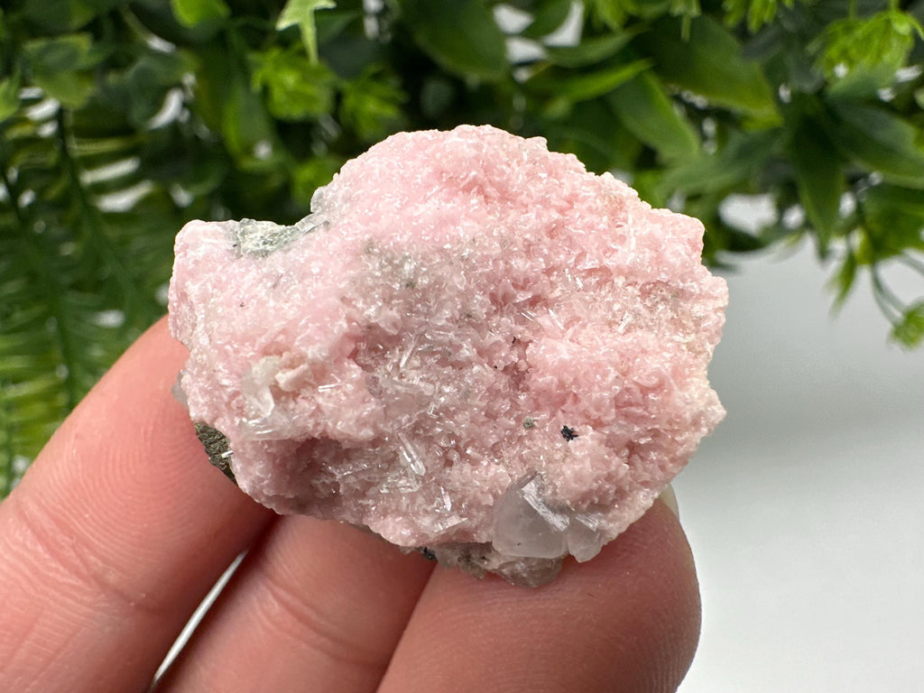 Pink Rhodochrosite Crystal: Starnica Mine, Bulgaria, Home Decor