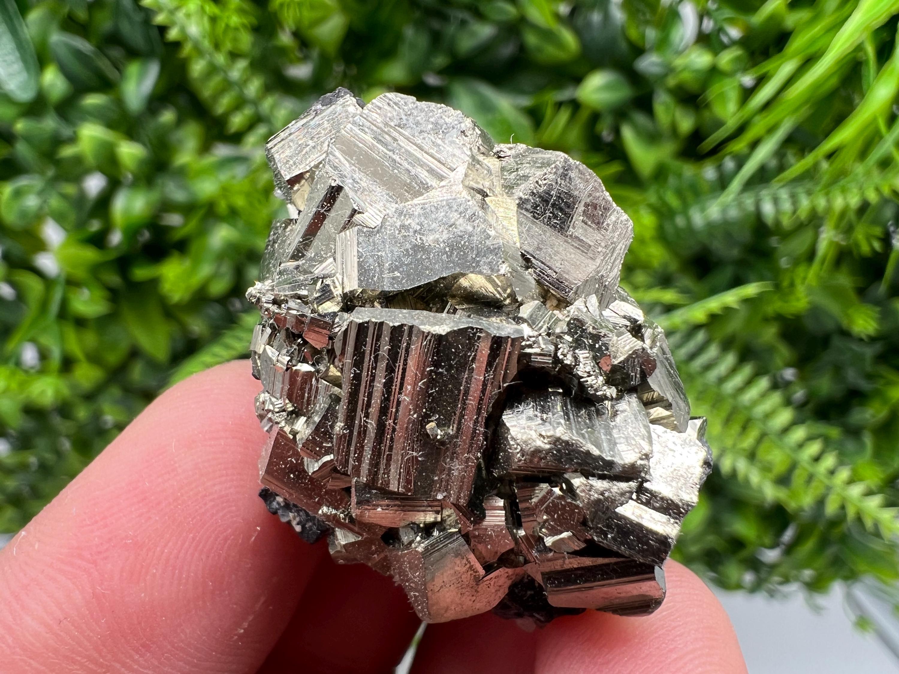 Golden Pyrite Cluster, Sphalerite Mineral Specimen, Madan Bulgaria