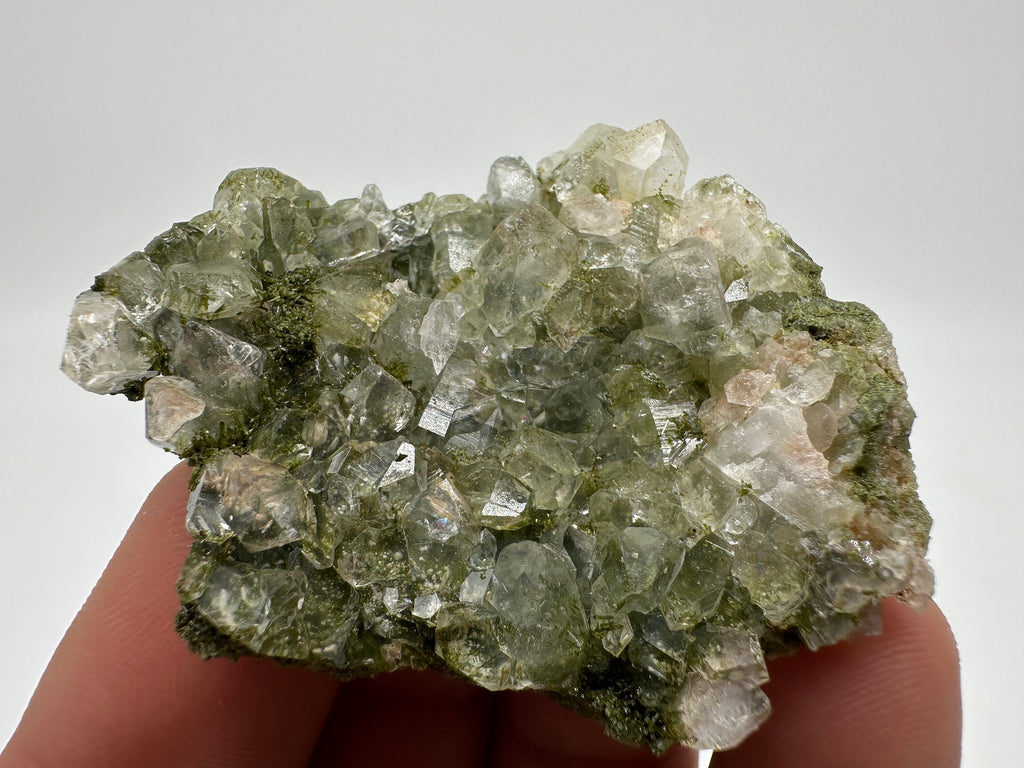 Rainbow Epidote with Quartz, Hakkari Turkey Mineral Specimen
