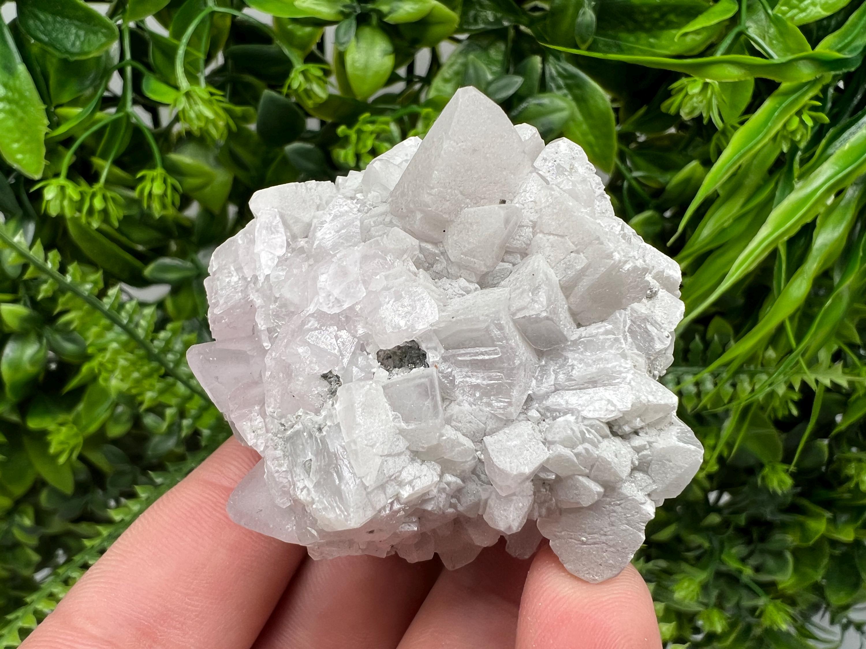 UV Reactive Mangano Calcite Crystal: Androvo Mine, Bulgaria