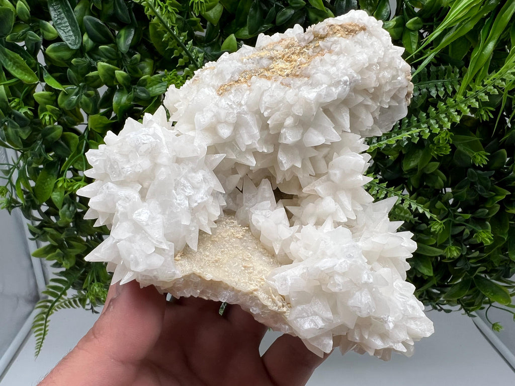 Calcite on Aragonite: Djurcovo Mine, Bulgaria Healing Crystal