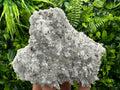 Calcite Pyrite on Quartz Crystal, Borieva Bulgaria Mineral Specimen