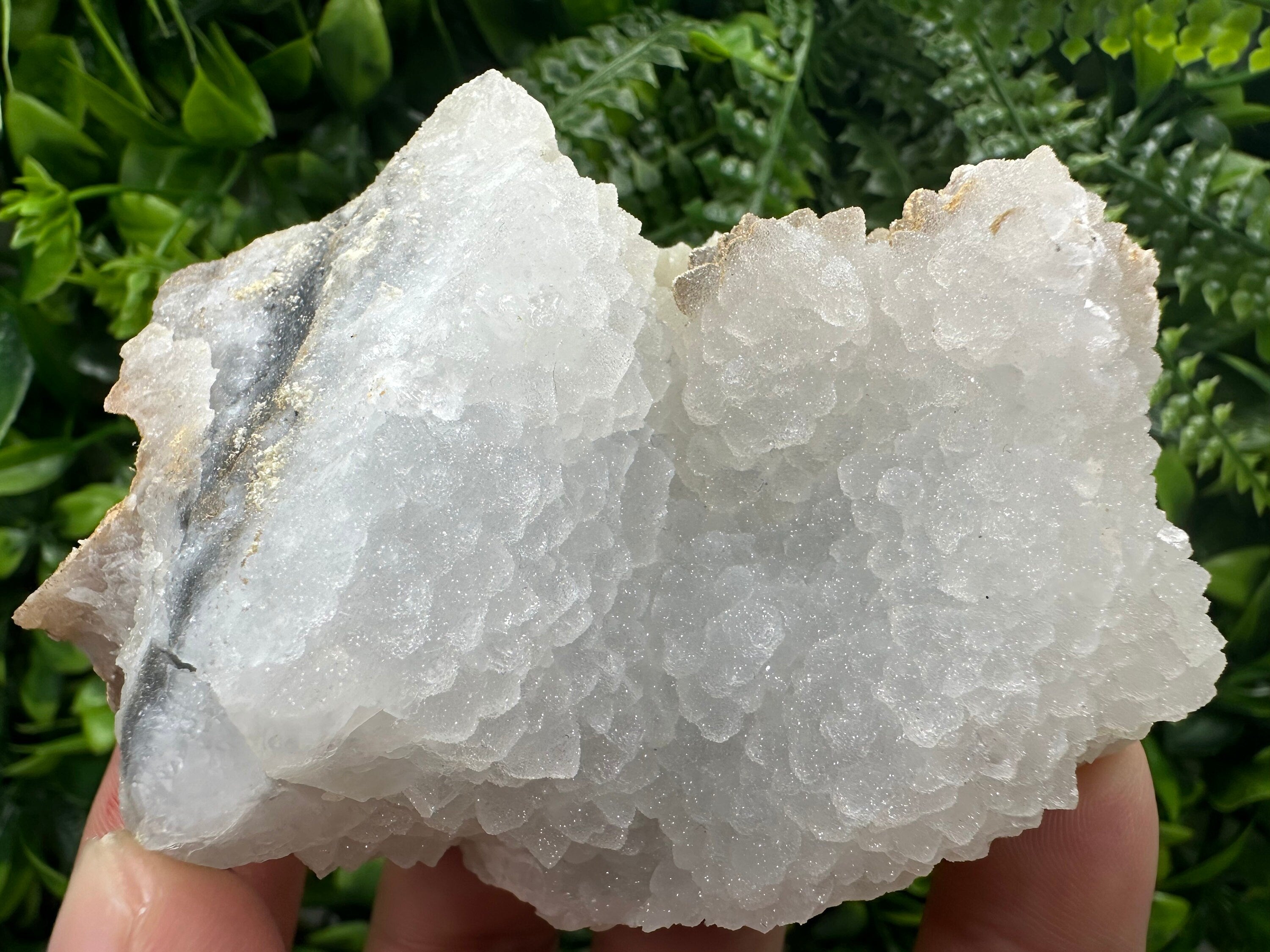 Chlorite Chalcedony Quartz Cluster, Madan Bulgaria