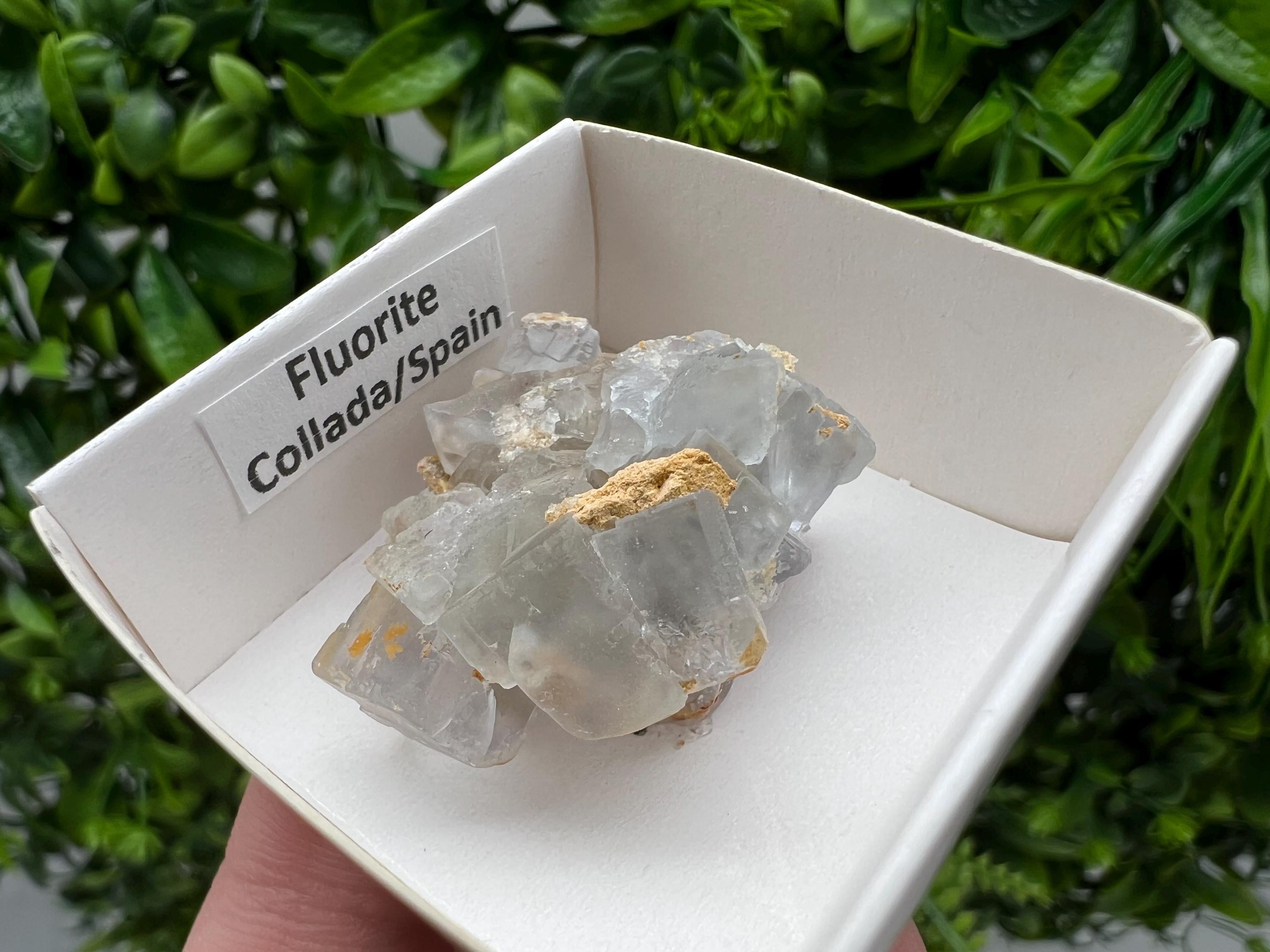Raw Green Fluorite Cluster, Vintage Meditation Stone