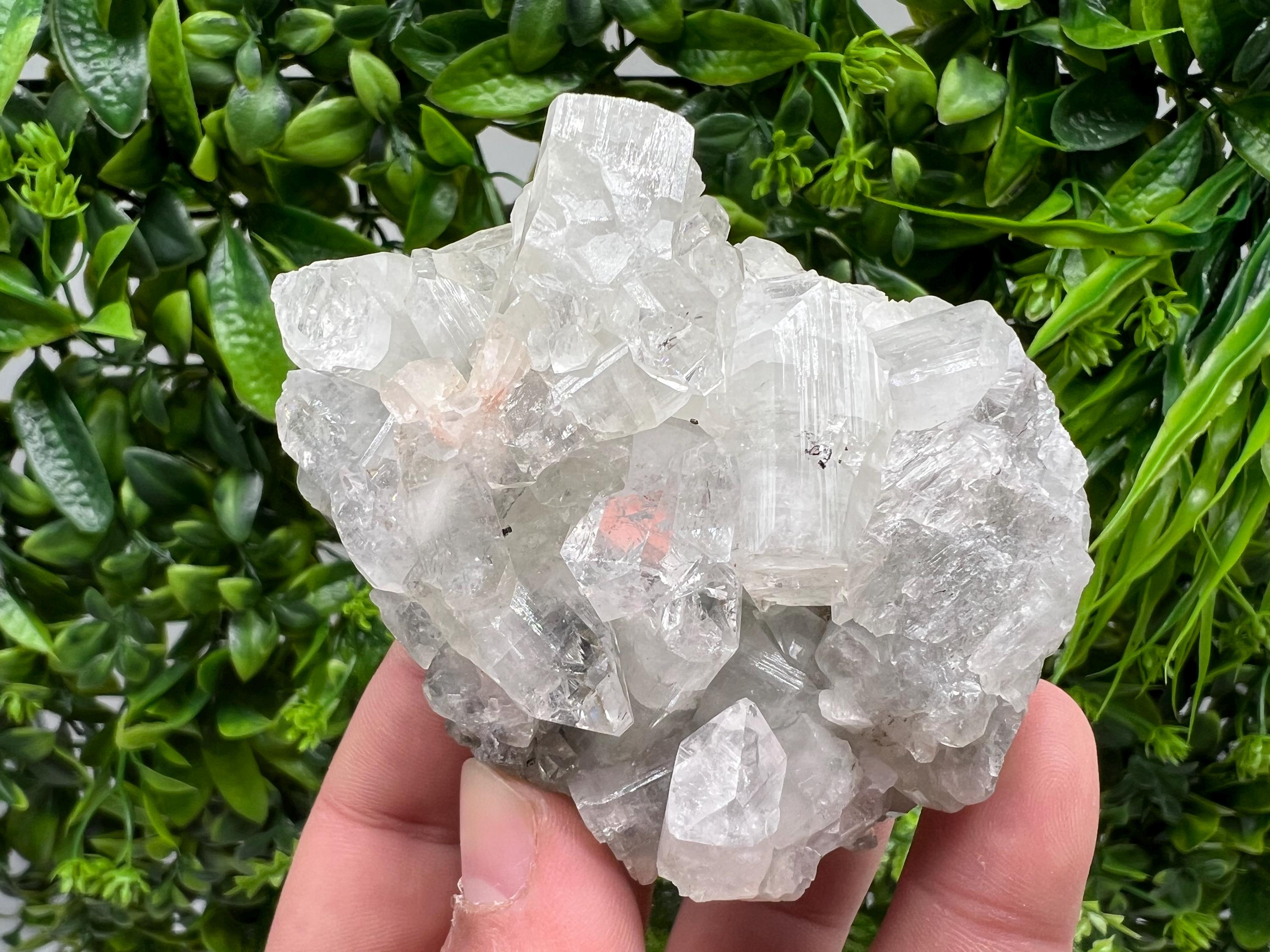 STUNNING Transparent Apophyllite on Chalcedony,natural, collection minerals specimen,India Minerals,Crystal, Stone Mineral Specimens India