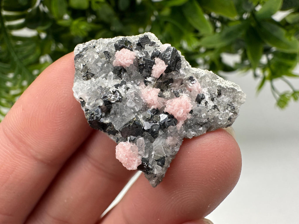 Pink Rhodochrosite Crystal: Starnica Mine, Bulgaria, Home Decor