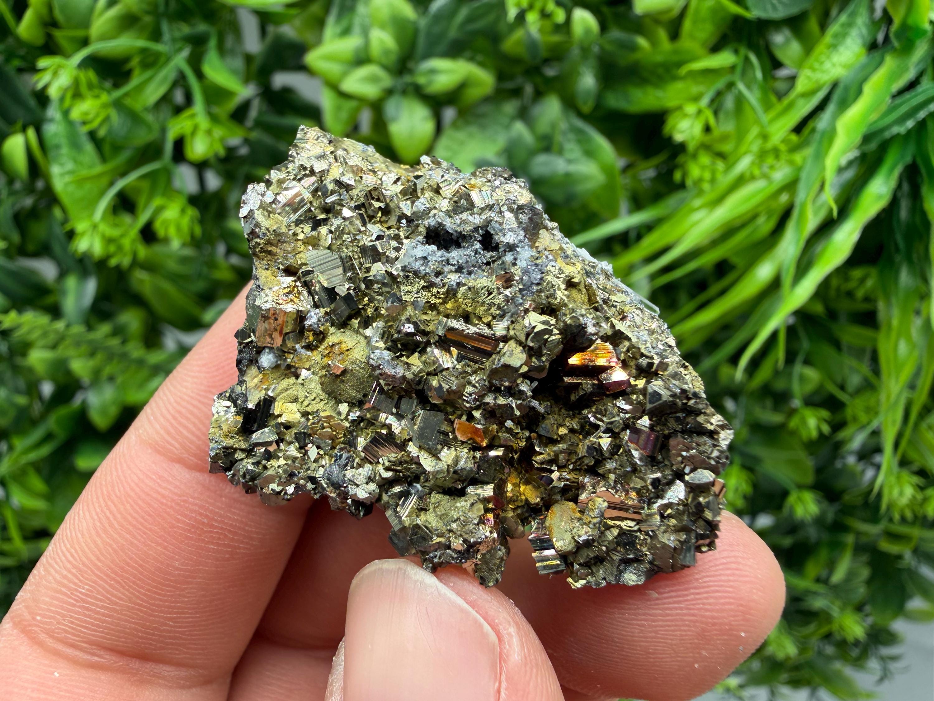 Pyrite Sphalerite Quartz Calcite,Chalcopyrite Mineral Specimen, Krushev dol Mine