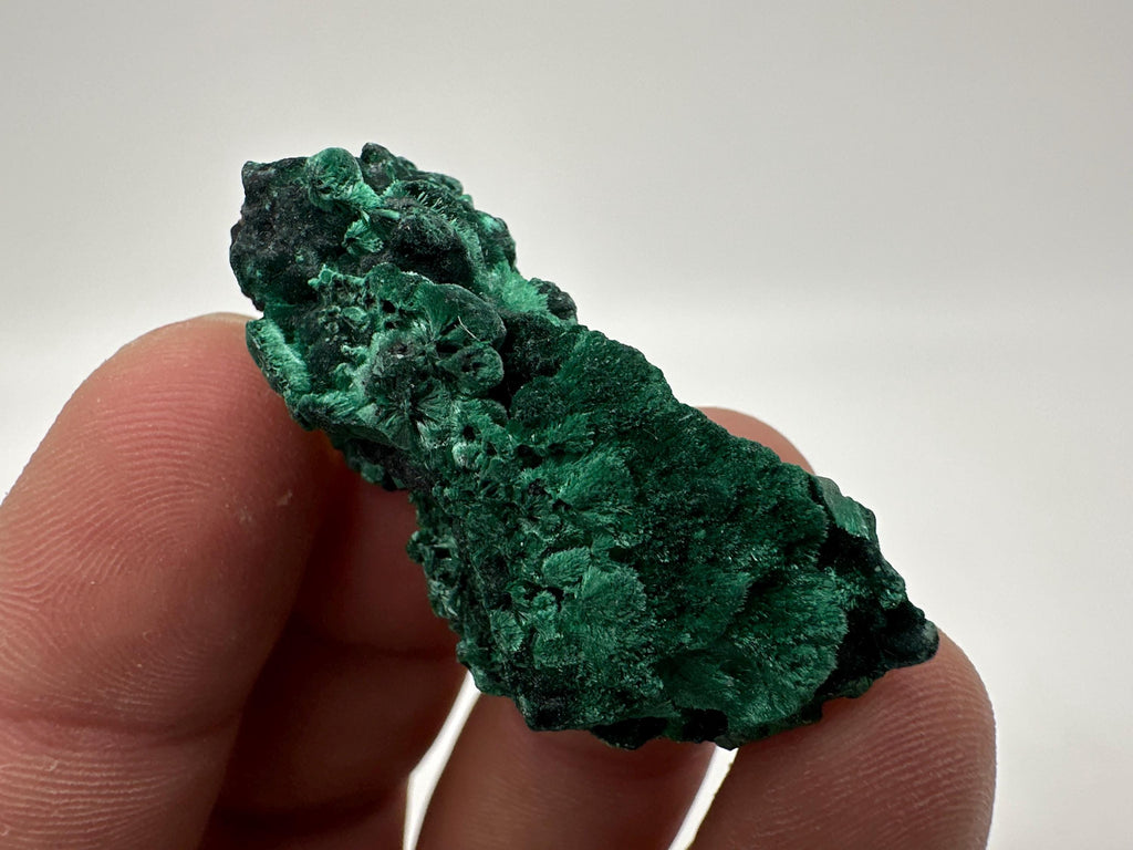 Green Polished Malachite Crystal from Congo (4.5/2.5cm)