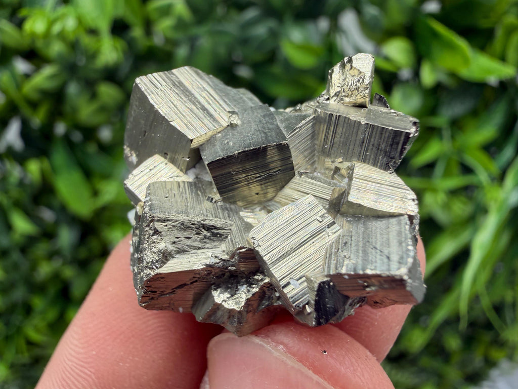 Rare Floating Pyrite Cluster, Fool’s Gold Crystal Decor