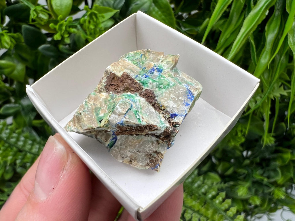 Rare Raw Tirolite Specimen: Granada Spain Mineral Collection (3.5/3 cm)
