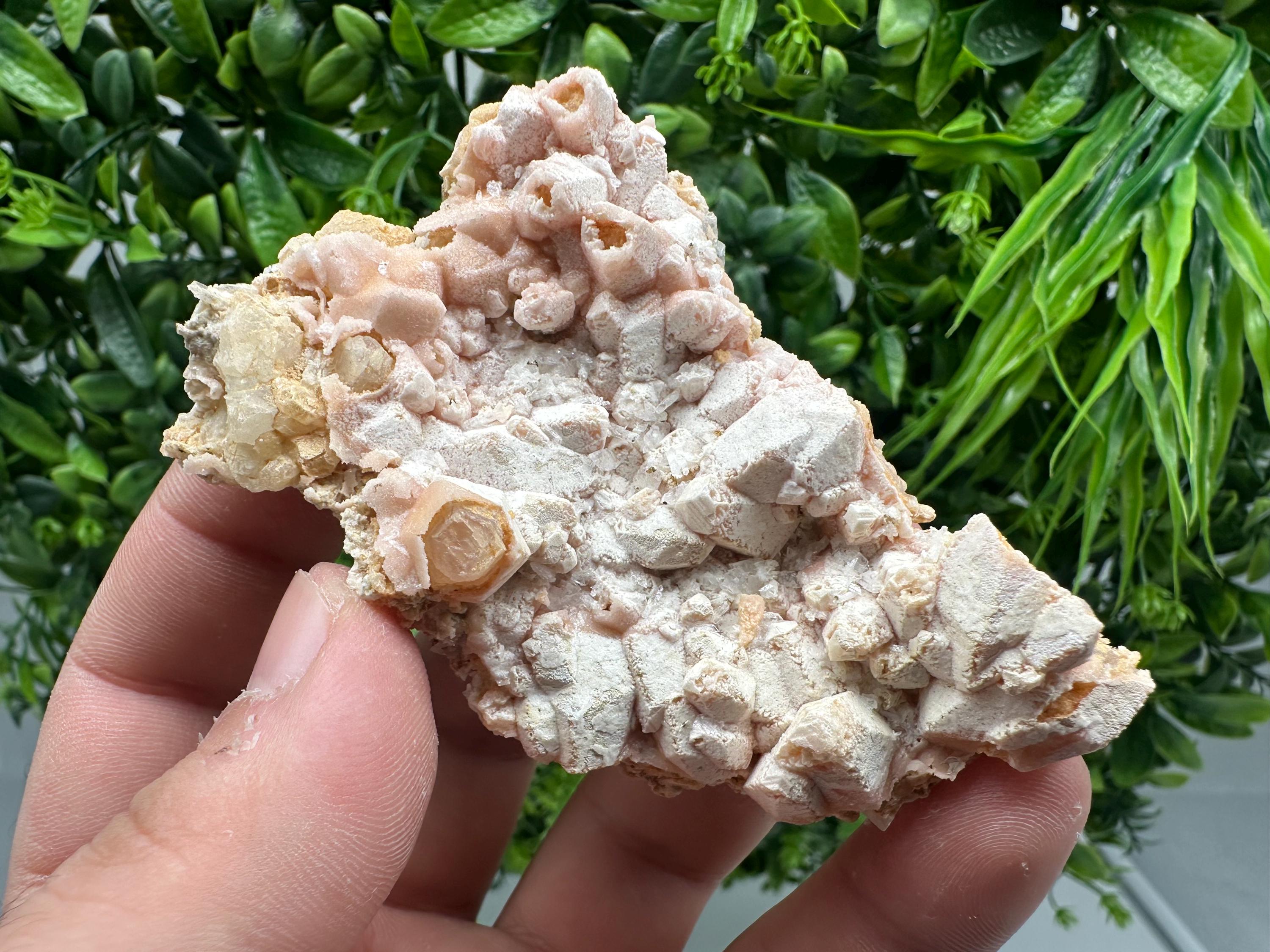 Dolomite Mangano Calcite with Barite on Marcasite, Androvo Mine Bulgaria