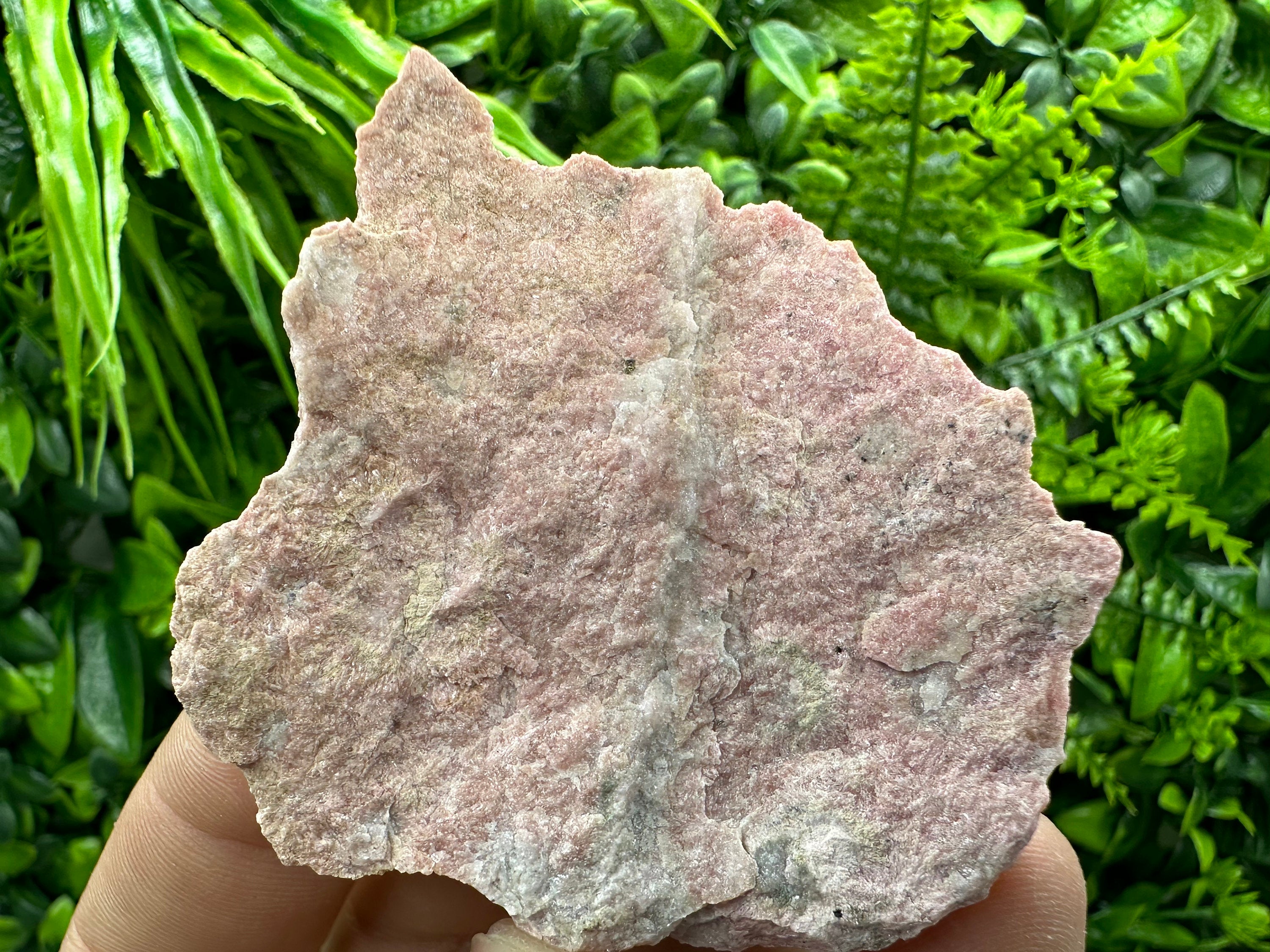 Pink Rhodonite Crystal: Starnica Mine, Bulgaria, Home Decor