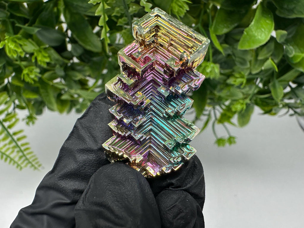 Rainbow Bismuth Crystal: Rare Gemstone Specimen,wholesale Bismuth