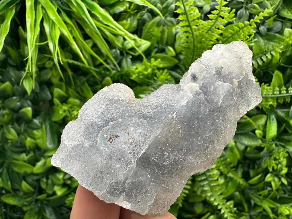 Natural Chalcedony Specimen: India Crystal Mineral, Home Decor