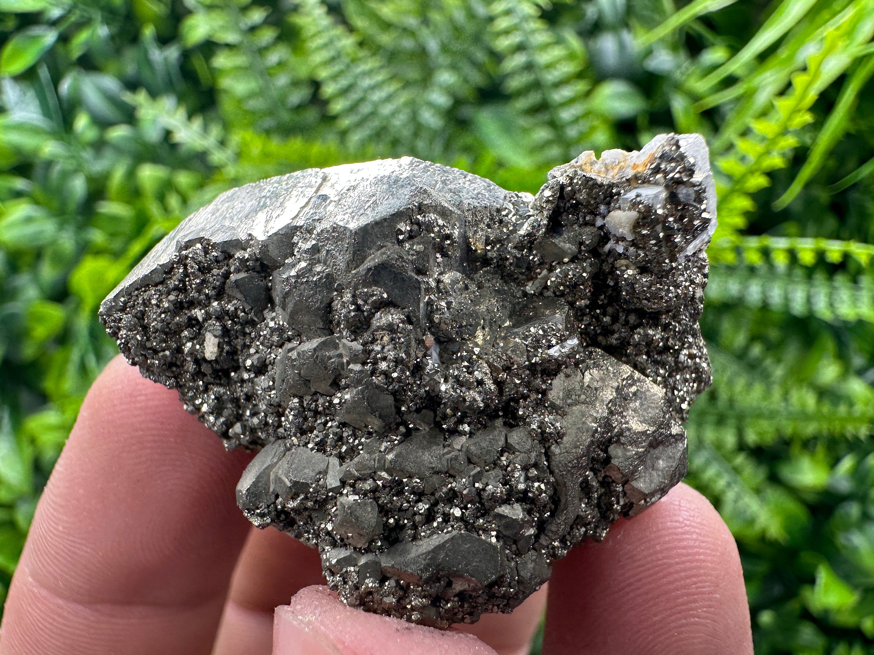 Rare Structure Pyrite (Marcazite) Mineral Specimen