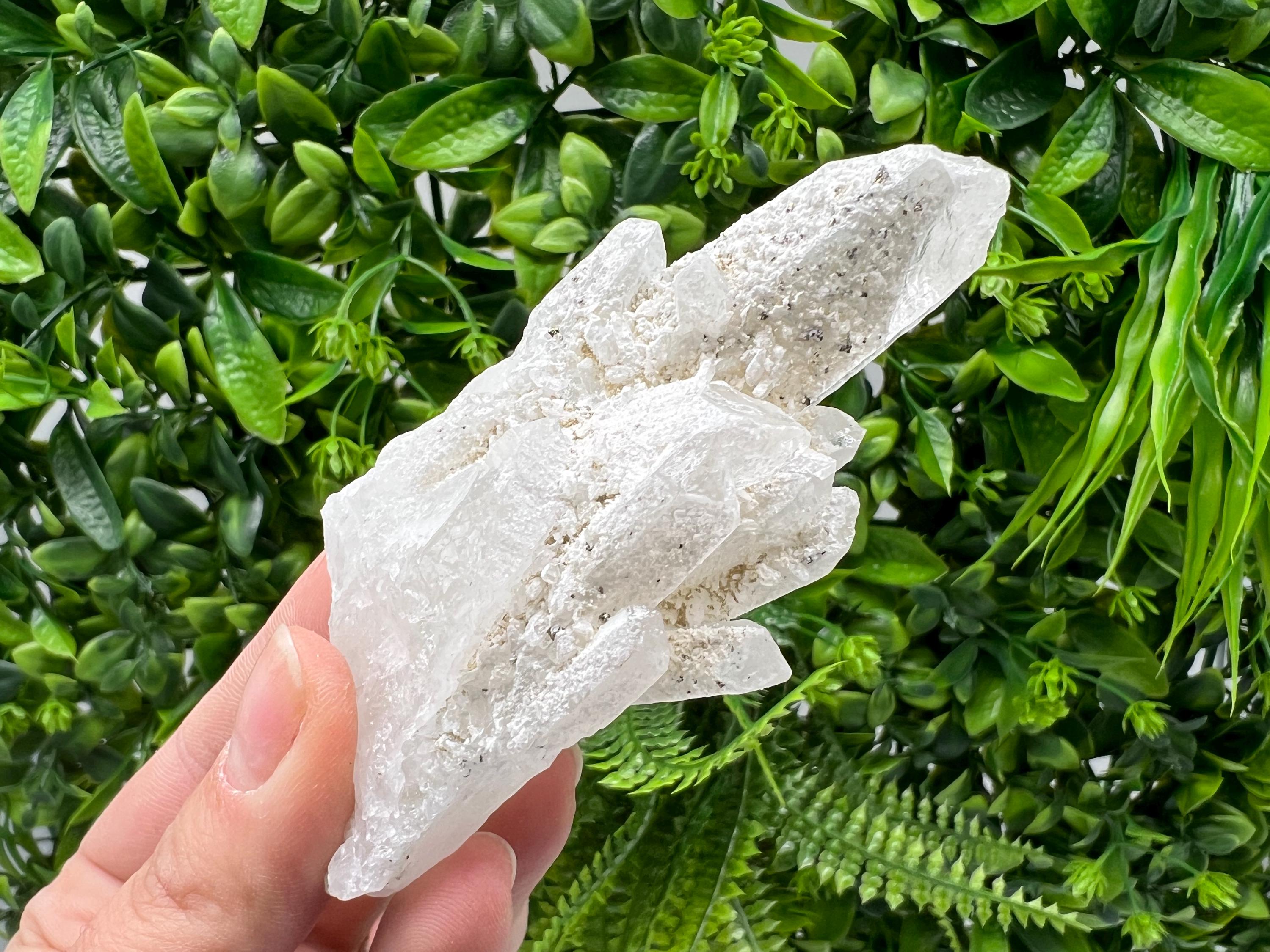 Quartz with Pyrite: Krushev Dol Mineral Specimen, Bulgaria