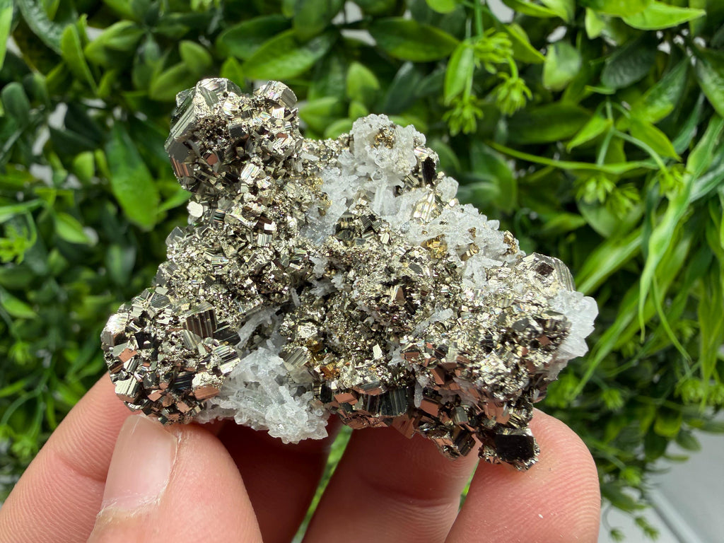 Pyrite Sphalerite Quartz  Mineral Specimen, Krushev dol Mine