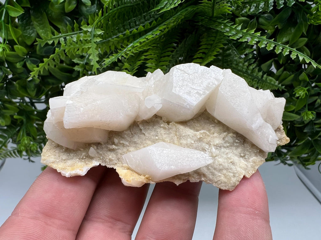 Calcite on Aragonite: Djurcovo Mine, Bulgaria Healing Crystal