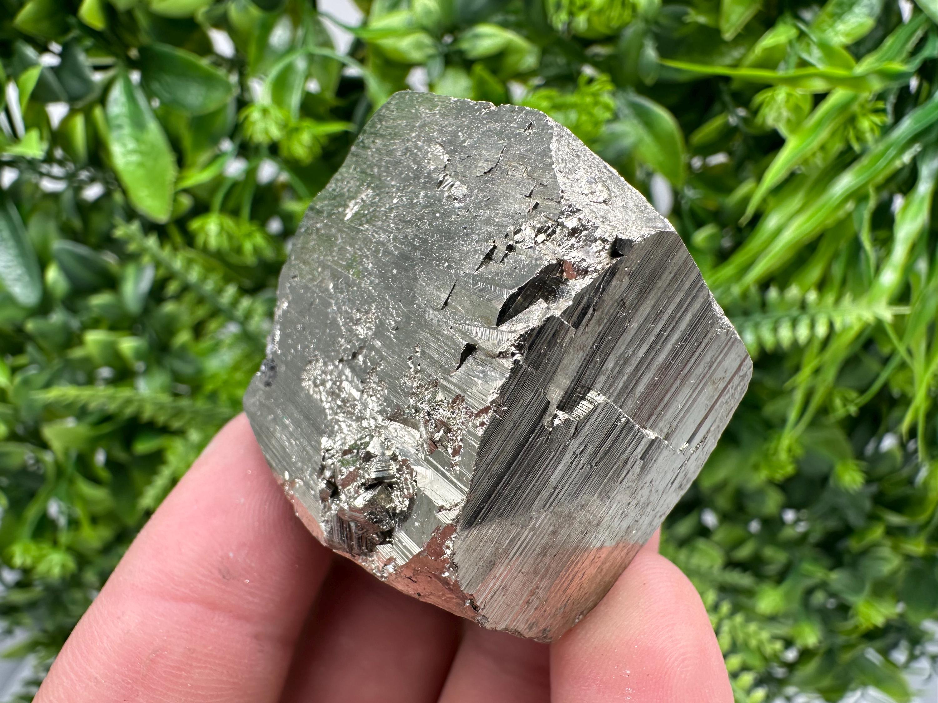 Natural Pyrite Crystal Mineral Specimen, Borieva Bulgaria