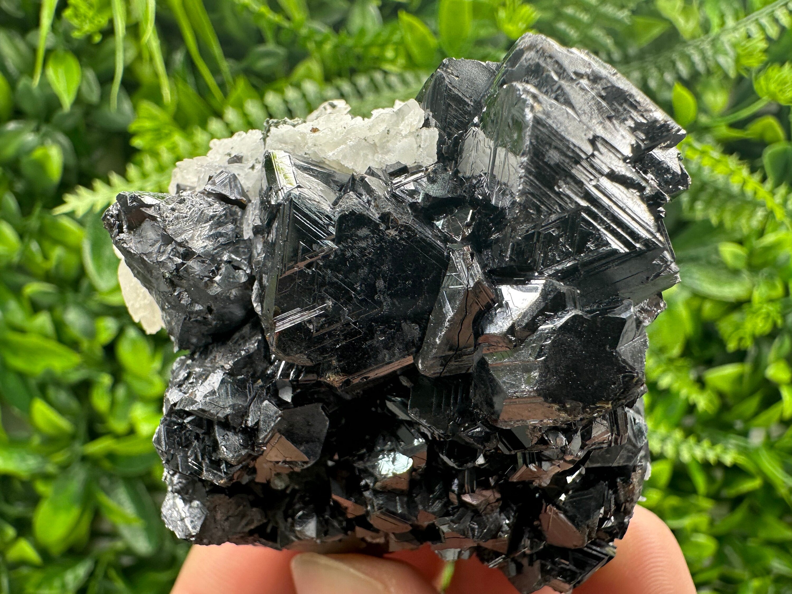 Black Sphalerite Cluster: Natural Mineral Souvenir, Borieva Bulgaria