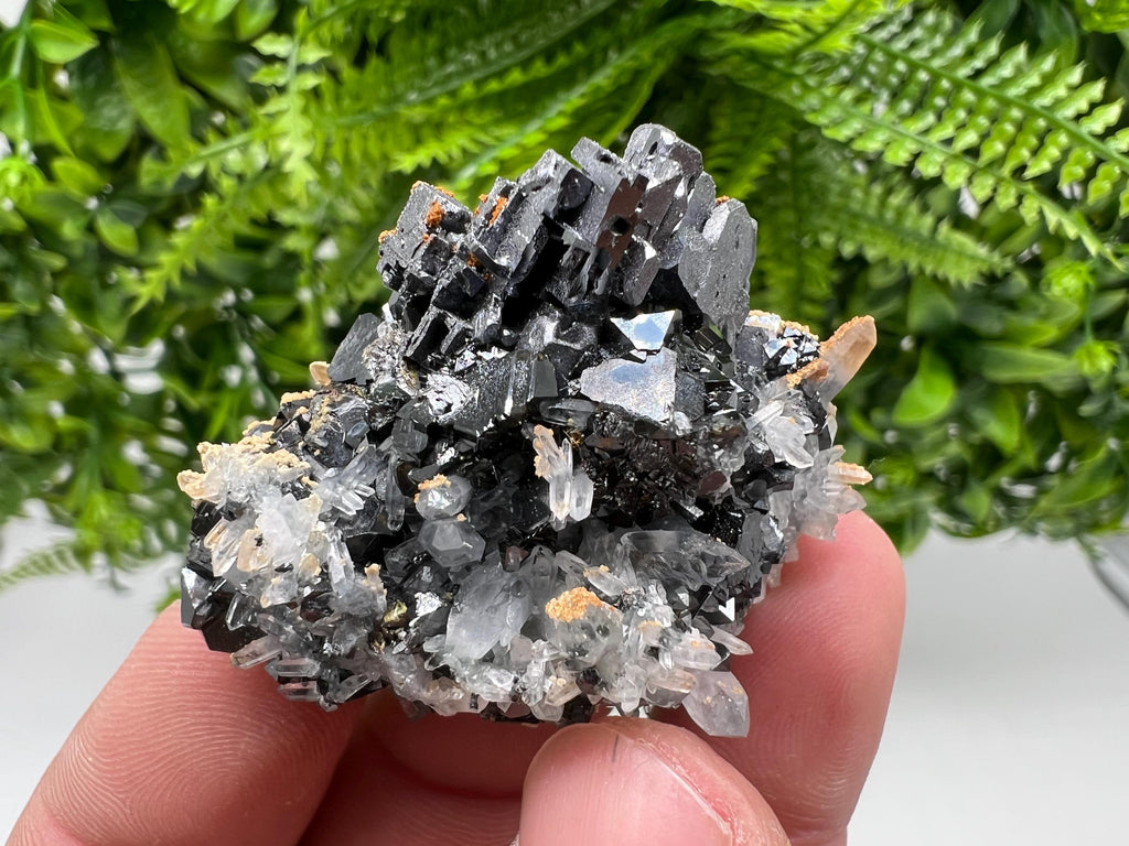 Galena Cluster with Siderite and Quartz, Bulgaria Mineral Specimen