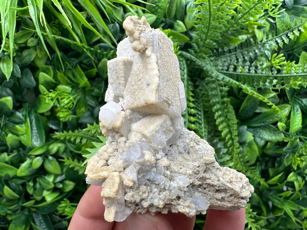 Bulgarian Calcite Specimen, Krushev Dol Mine, Two Generations Crystal