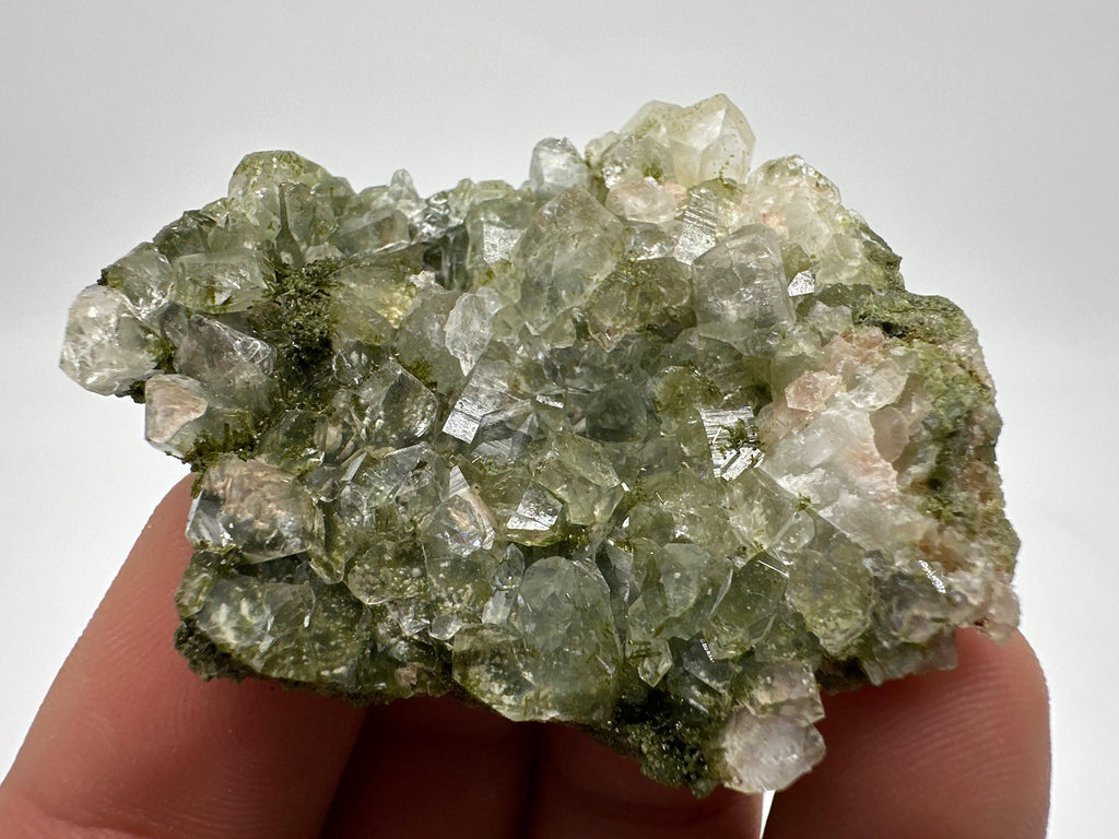 Rainbow Epidote with Quartz, Hakkari Turkey Mineral Specimen