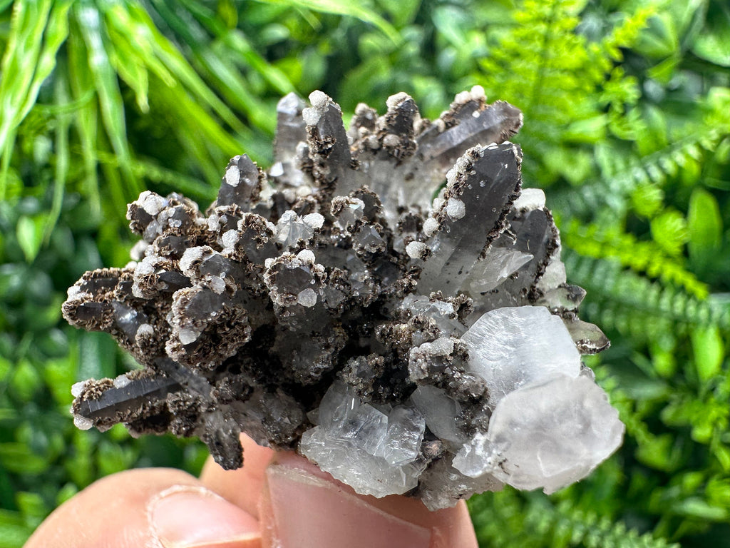 Quartz with Calcite: Bulgarian Crystal Home Decor Stone