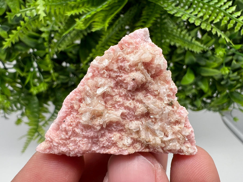 Pink Rhodochrosite Crystal: Starnica Mine, Bulgaria, Mineral Souvenir