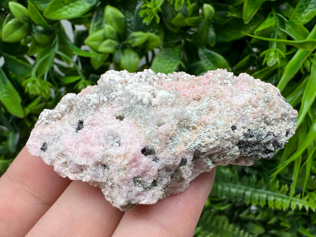 RARE Rhodochrosite with Calcite, Starnica Mine, Bulgaria