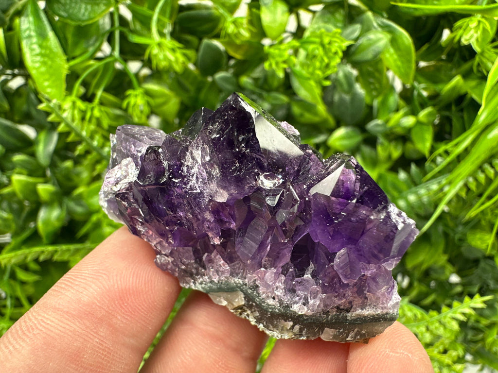 Uruguay Amethyst Crystal: Purple Quartz Home Decor, Energy Stone