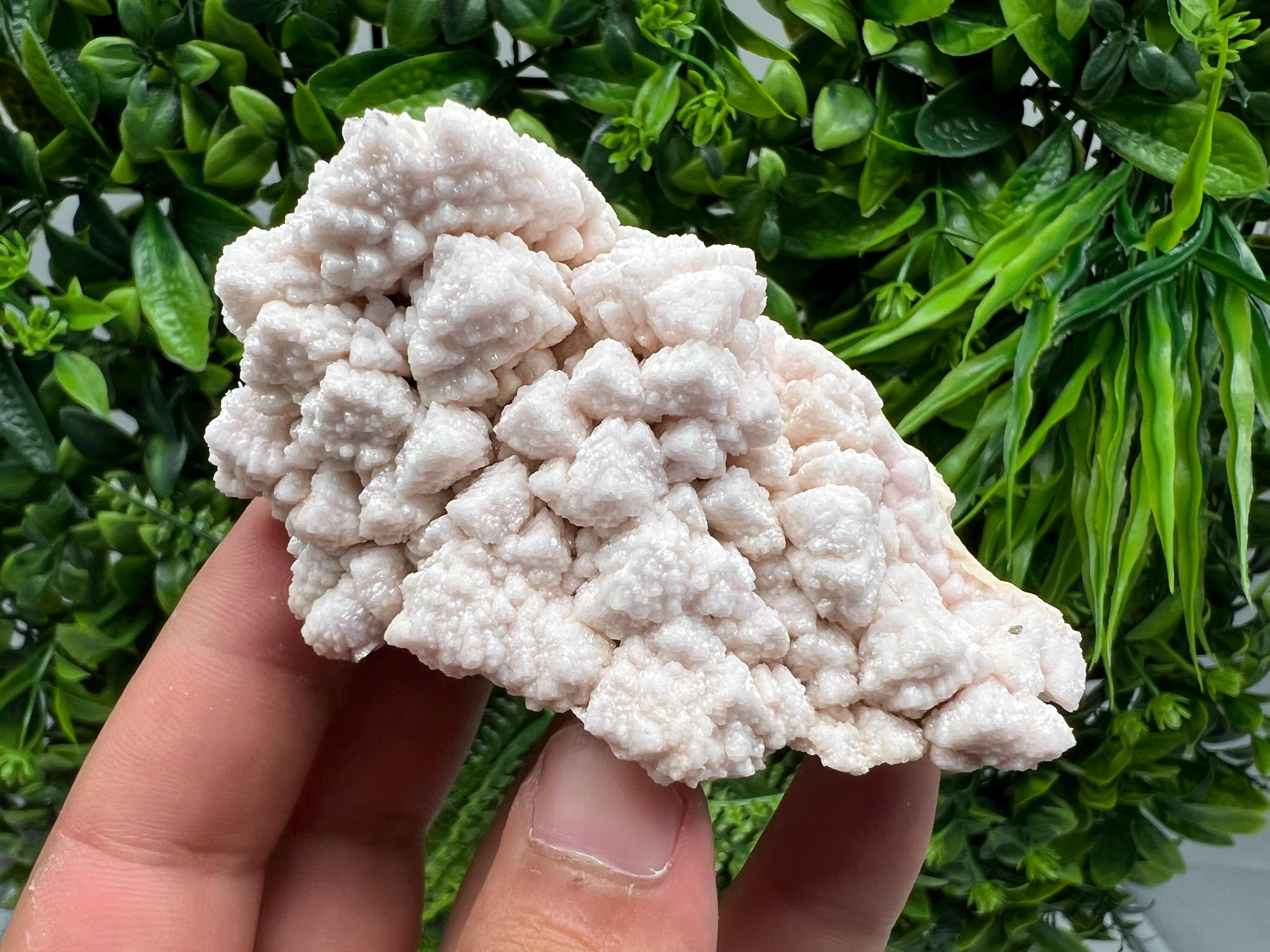Pink Manganocalcite Mineral Specimen: Krushev Dol Mine, Bulgaria
