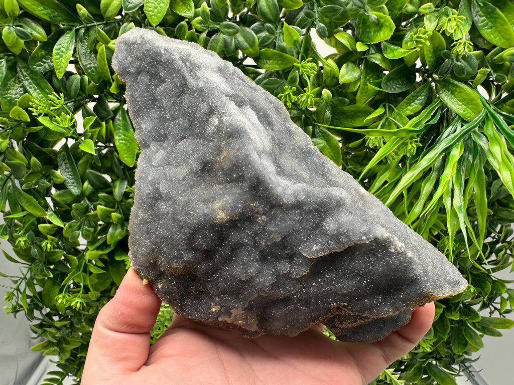 Chalcedony Quartz with Chlorite Cluster, Madan Bulgaria