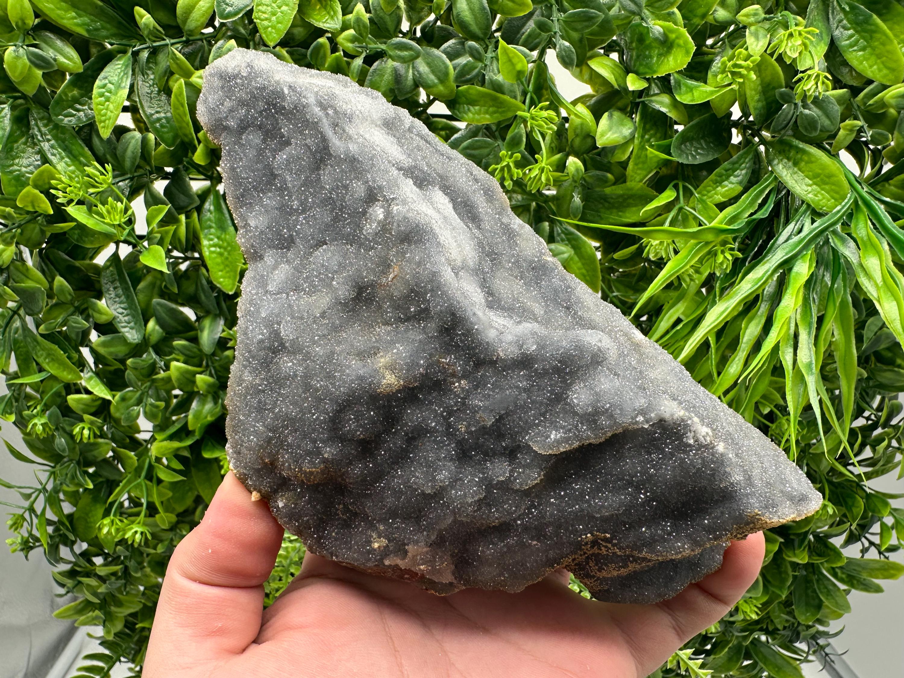 Chalcedony Quartz with Chlorite Cluster, Madan Bulgaria